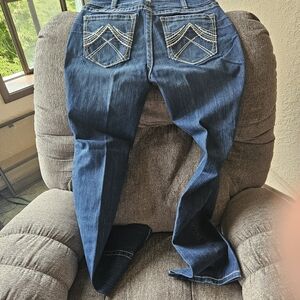 Ariat Women's Dark Blue Boot Cut Jeans